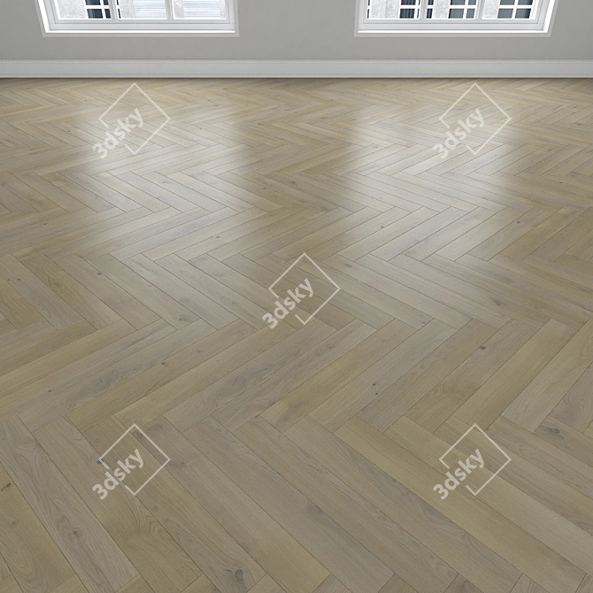 Oak Parquet Collection 3D model image 3