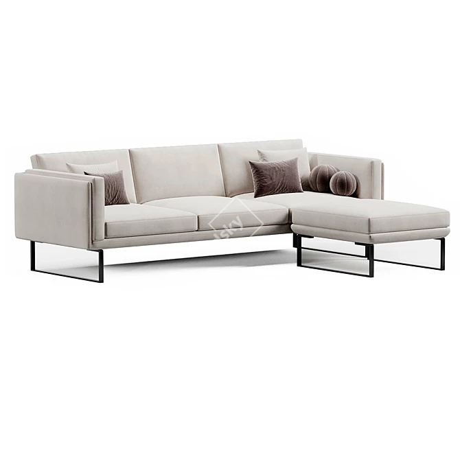 Modern 8 Sofa by Cassina 3D model image 2