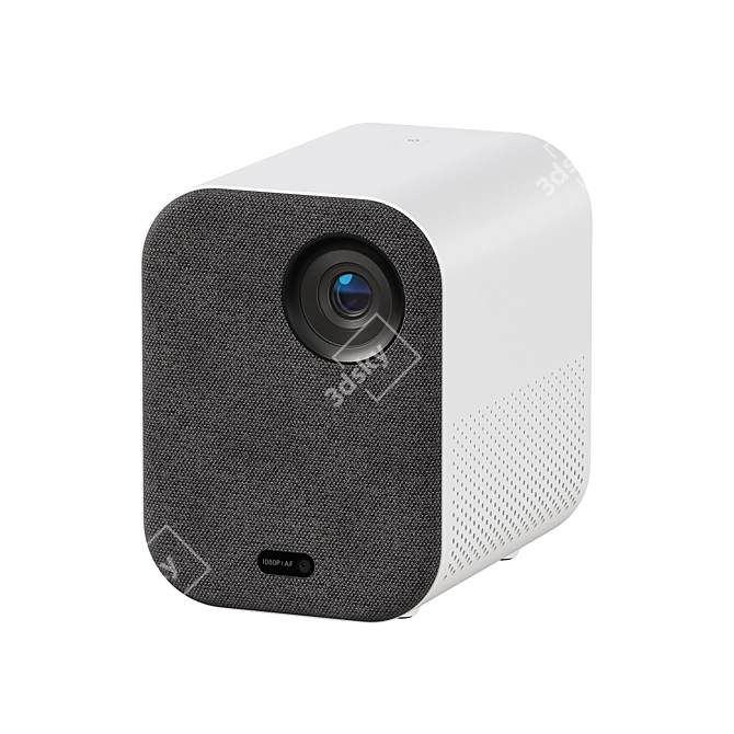 Mi Smart Projector 2: TurboSmooth Boost 3D model image 1