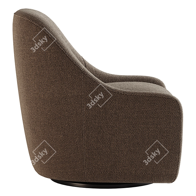 Brook Swivel Chair 3D Model 3D model image 3