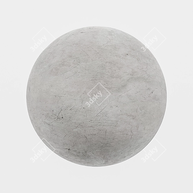 Seamless Concrete Texture Pack 3D model image 3