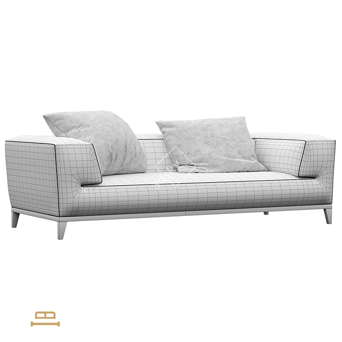 Idealbeds BLISS Sofa Bed 3D model image 4