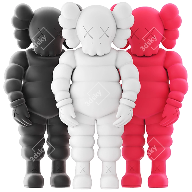 KAWS Chum 3D Model Collection 3D model image 1