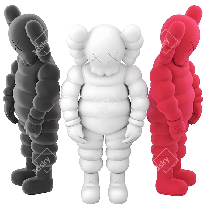 KAWS Chum 3D Model Collection 3D model image 2