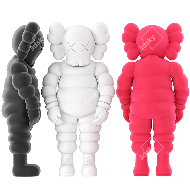 KAWS Chum 3D Model Collection 3D model image 3