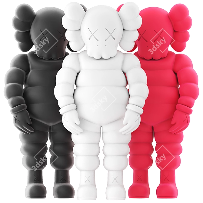 KAWS Chum 3D Model Collection 3D model image 7