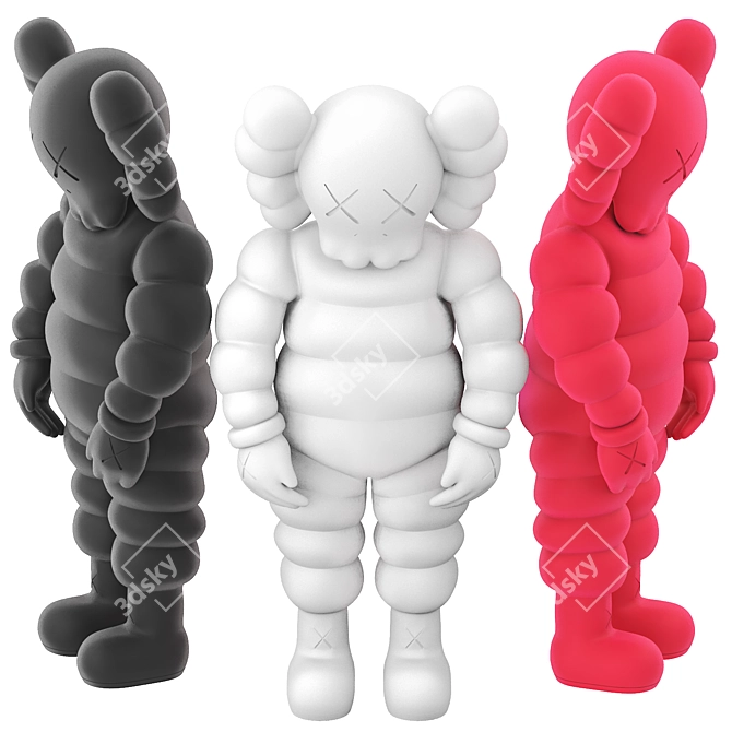 KAWS Chum 3D Model Collection 3D model image 8