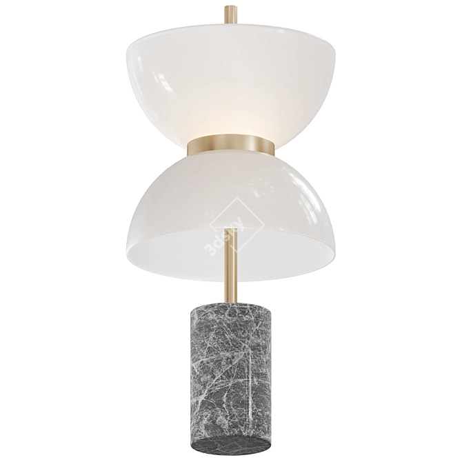 Kyoto Glass Table Lamp 3D model image 2