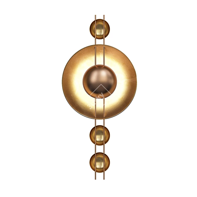 ImperiumLoft ZARA H48 Wall Lamp 3D model image 1