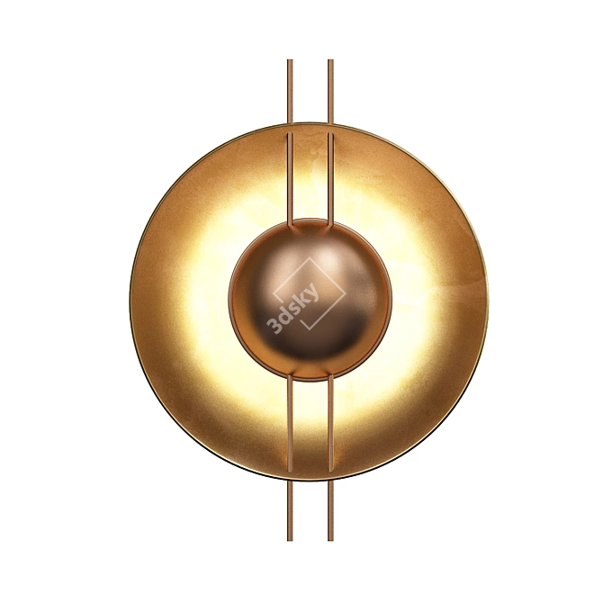 ImperiumLoft ZARA H48 Wall Lamp 3D model image 2