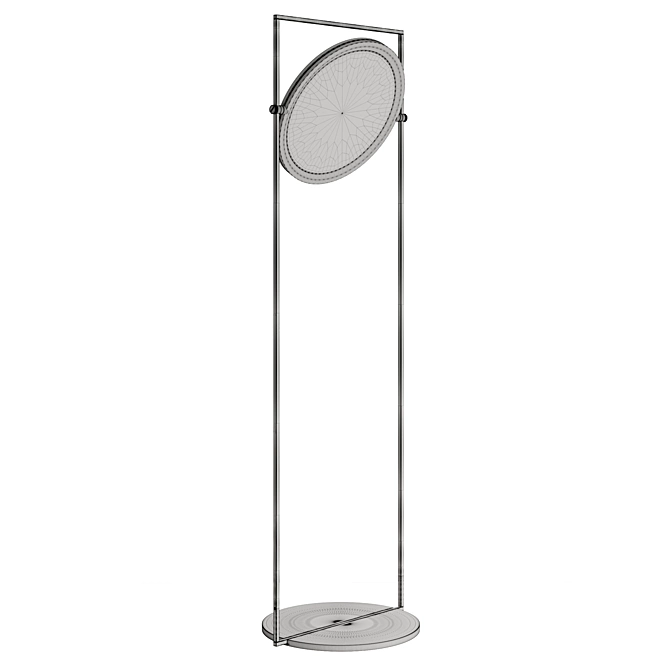 Modern minimalist floor lamp 3D model image 3