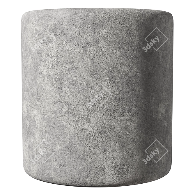 Seamless Concrete Material Pack 3D model image 2