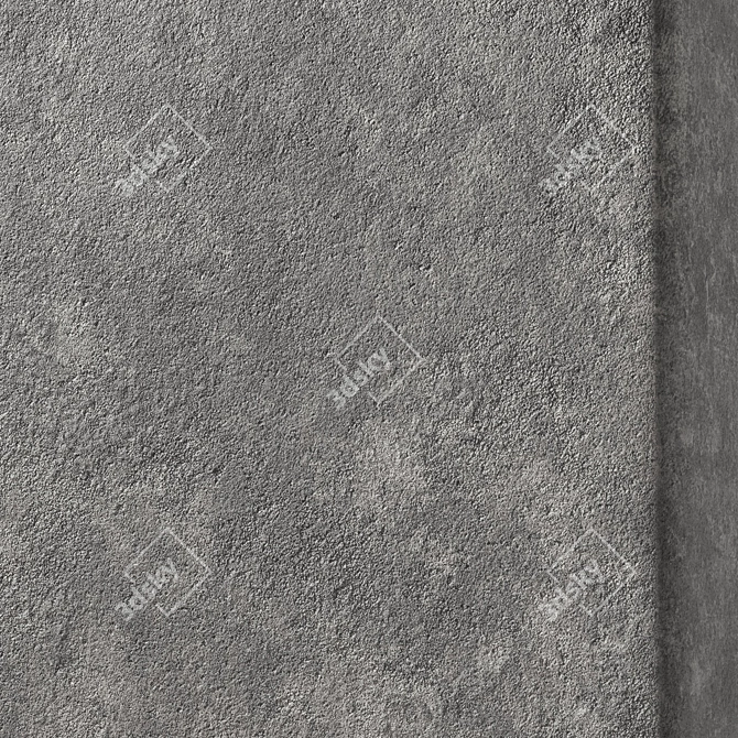 Seamless Concrete Material Pack 3D model image 3