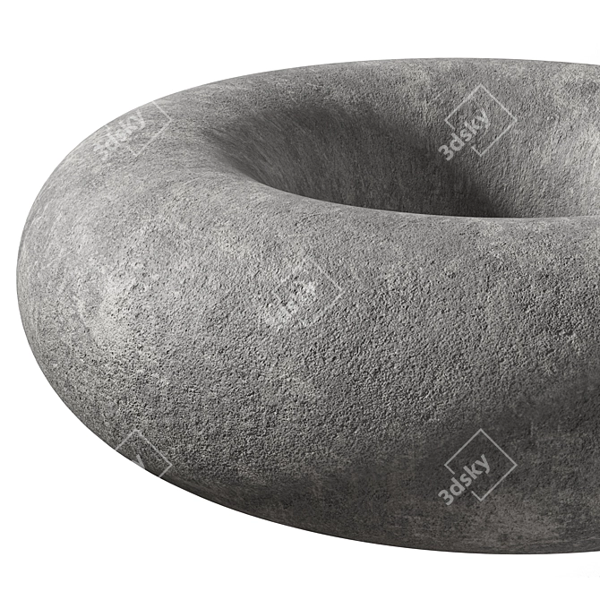 Seamless Concrete Material Pack 3D model image 4