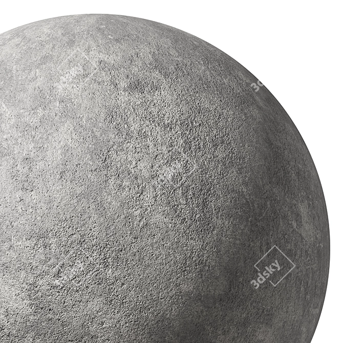 Seamless Concrete Material Pack 3D model image 6