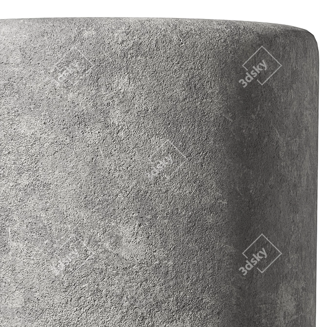 Seamless Concrete Material Pack 3D model image 7