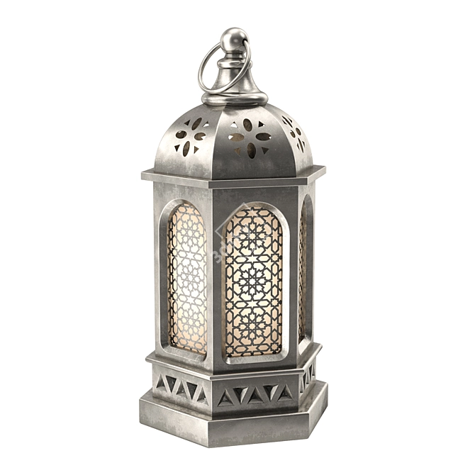 Eastern Style Decorative Lantern 3D model image 10