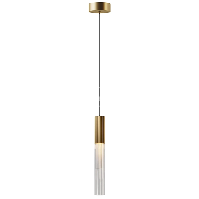 Reeds Pendant Light: Sleek Elegance 3D model image 8