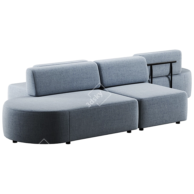 Inclass Entropy Modular Sofa 3D model image 3