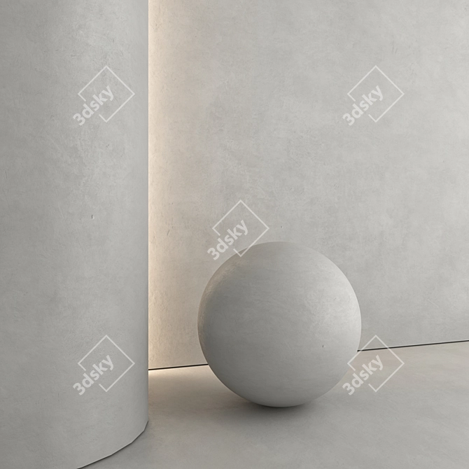 Luxury Decor Plaster Collection 3D model image 2