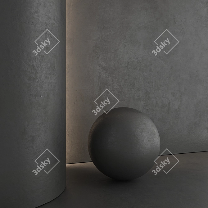 Luxury Decor Plaster Collection 3D model image 5