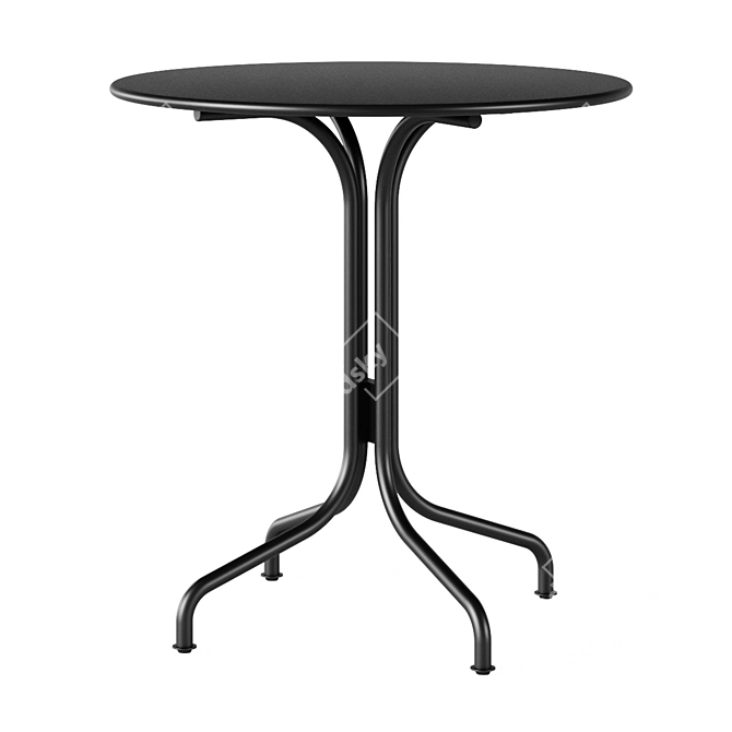 Thorvald Outdoor Metal Side Tables 3D model image 2