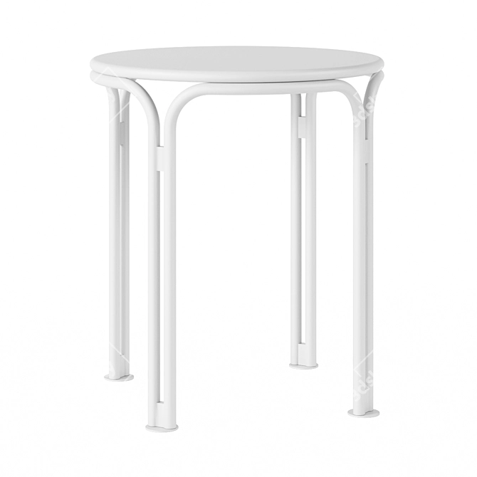 Thorvald Outdoor Metal Side Tables 3D model image 4