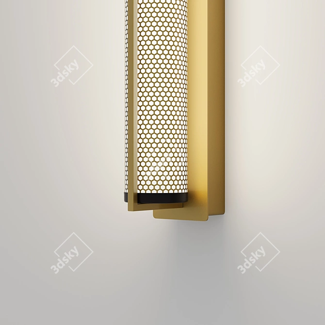 Elegant Yupiter One Wall Lamp 3D model image 3