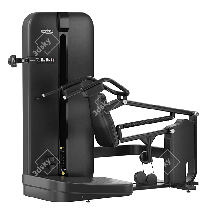 Technogym Artis Squat 3D Model 3D model image 2