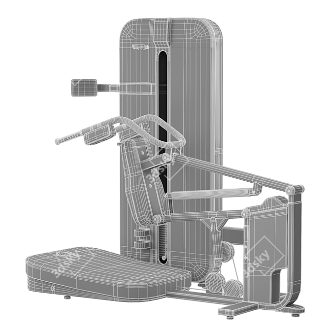 Technogym Artis Squat 3D Model 3D model image 4