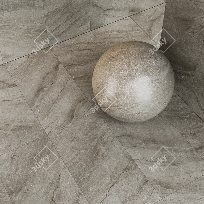 Bereg Ceramic Granite Tile Set 3D model image 2