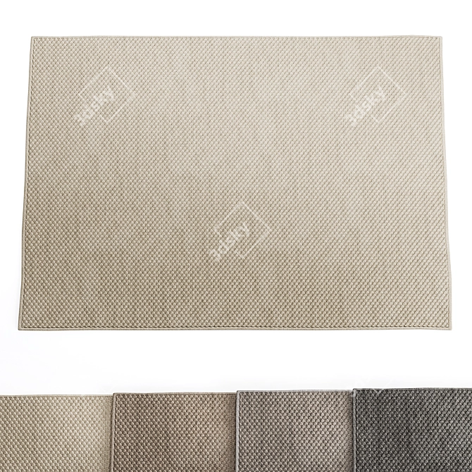 Soft Touch Tact Rug Collection 3D model image 1