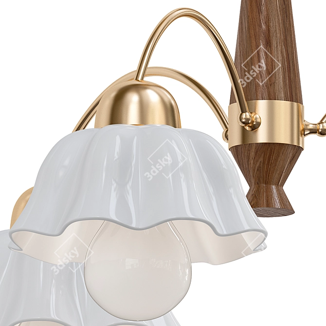 Scandinavian Chandelier Collection 3D model image 5