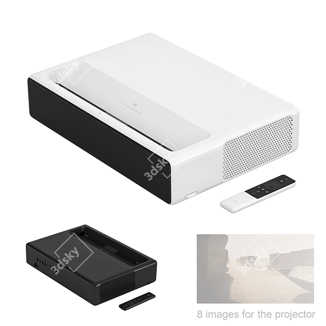 Xiaomi Mi Laser Projector 150: High-Quality 3D Model 3D model image 1