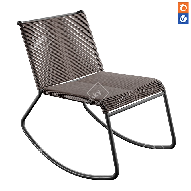 Nodo Italia Beach Chair 3D 3D model image 1