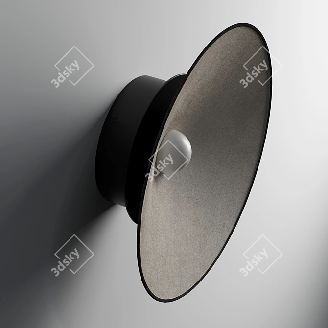 Contardi Italia Wall Light: Versatile Elegance 3D model image 4