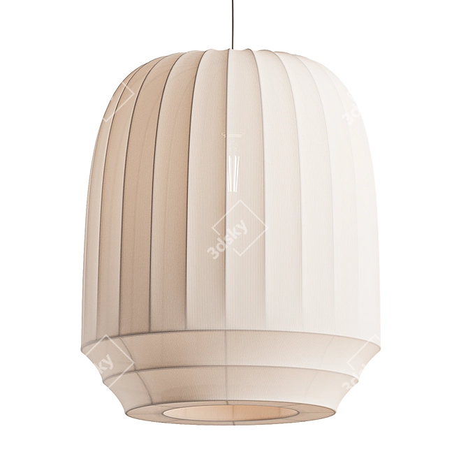 Scandinavian Charm Pendant Light 3D model image 4