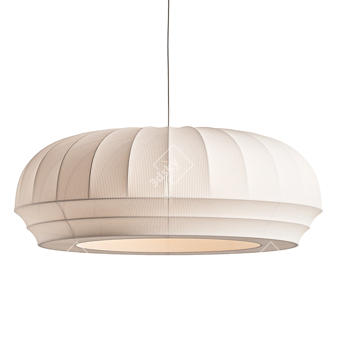 Scandinavian Charm Pendant Light 3D model image 8