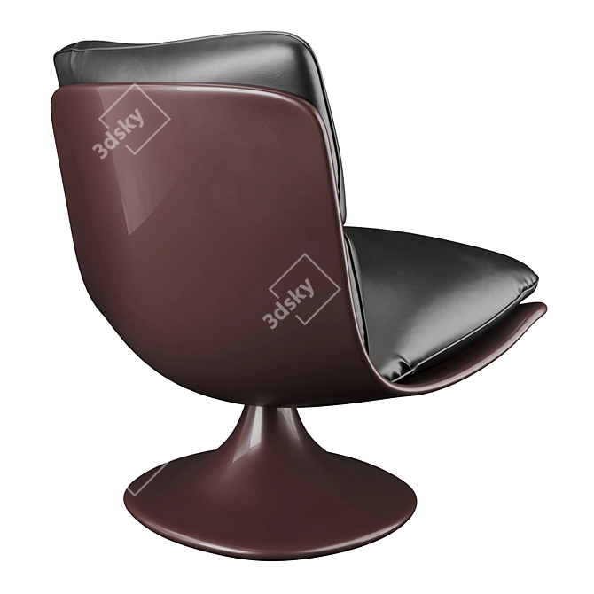 Modern Minotti Pattie Armchair with 3D Scene 3D model image 3