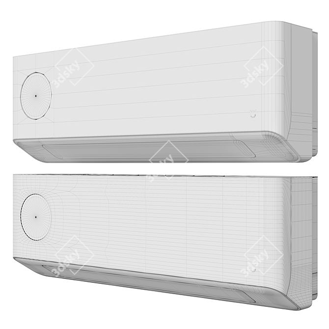 Xiaomi Fresh Air 2 Conditioner 3D model image 4