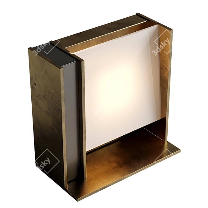 Glam Venicem Floor Lamp  Chic Illumination 3D model image 1