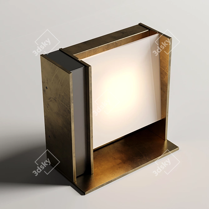 Glam Venicem Floor Lamp  Chic Illumination 3D model image 3