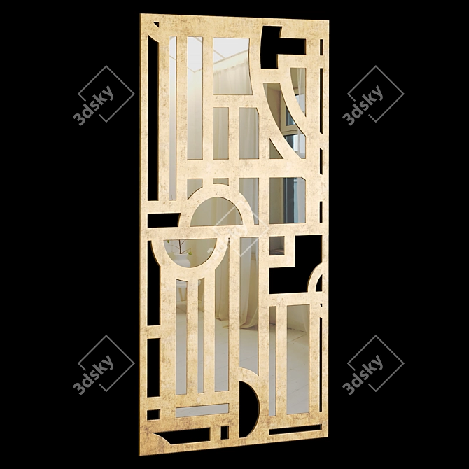 Custom Decorative Panel Set 3D model image 4