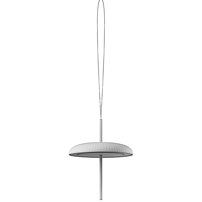 Rotatable Outdoor Pendant Lamp 3D model image 4