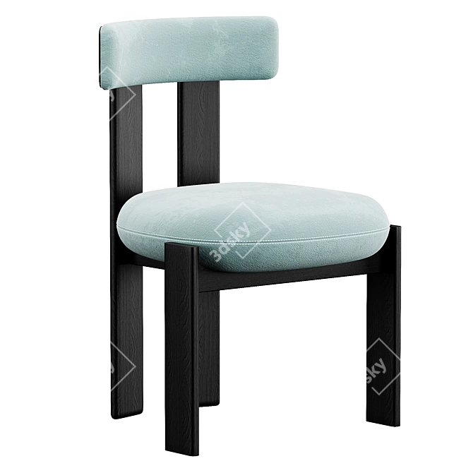 Modern Bonaldo Pi Chair: Compact Beauty 3D model image 1