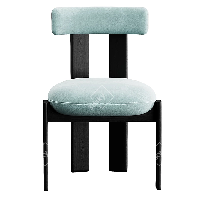 Modern Bonaldo Pi Chair: Compact Beauty 3D model image 2