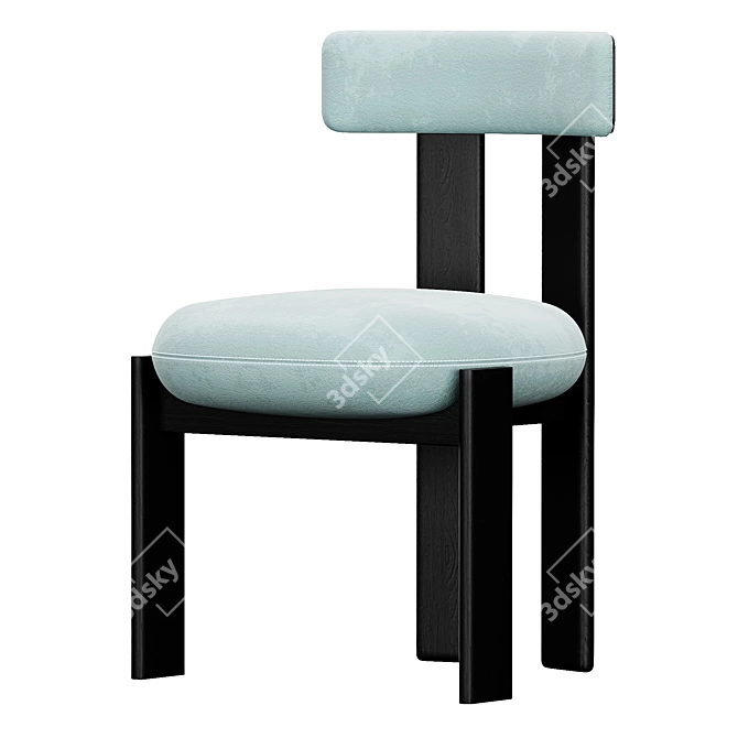 Modern Bonaldo Pi Chair: Compact Beauty 3D model image 4