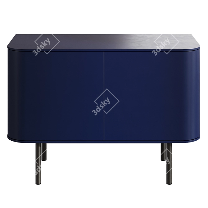 Mid-Century FJORD Sideboard 106cm 3D model image 8