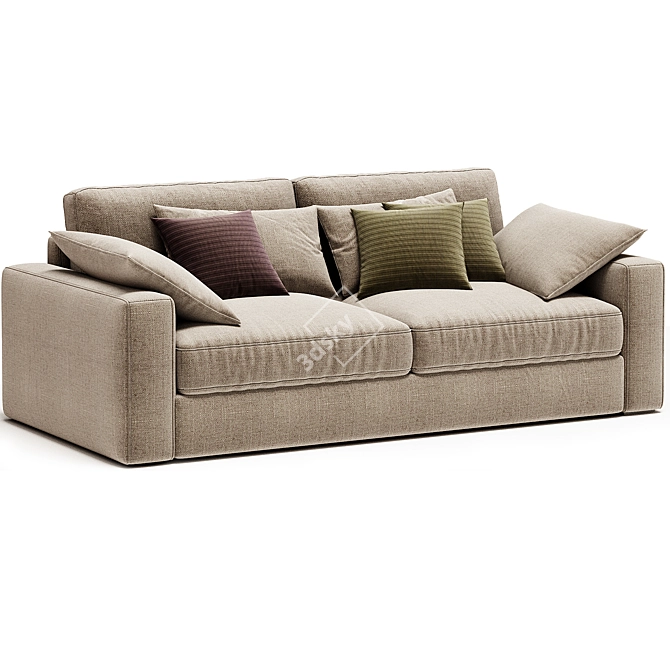 Bultex Cecilia Polyester Sofa Bed 3D model image 1