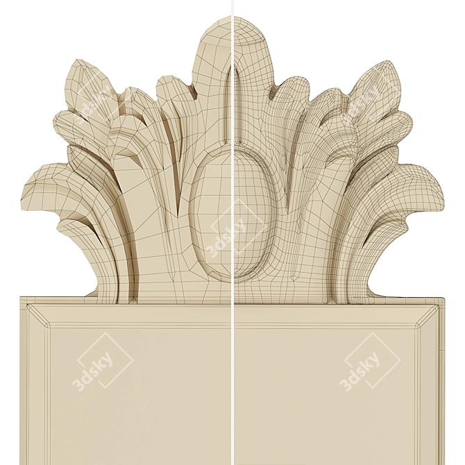 Luxury Wall Mirror 3895297.0041 3D model image 8